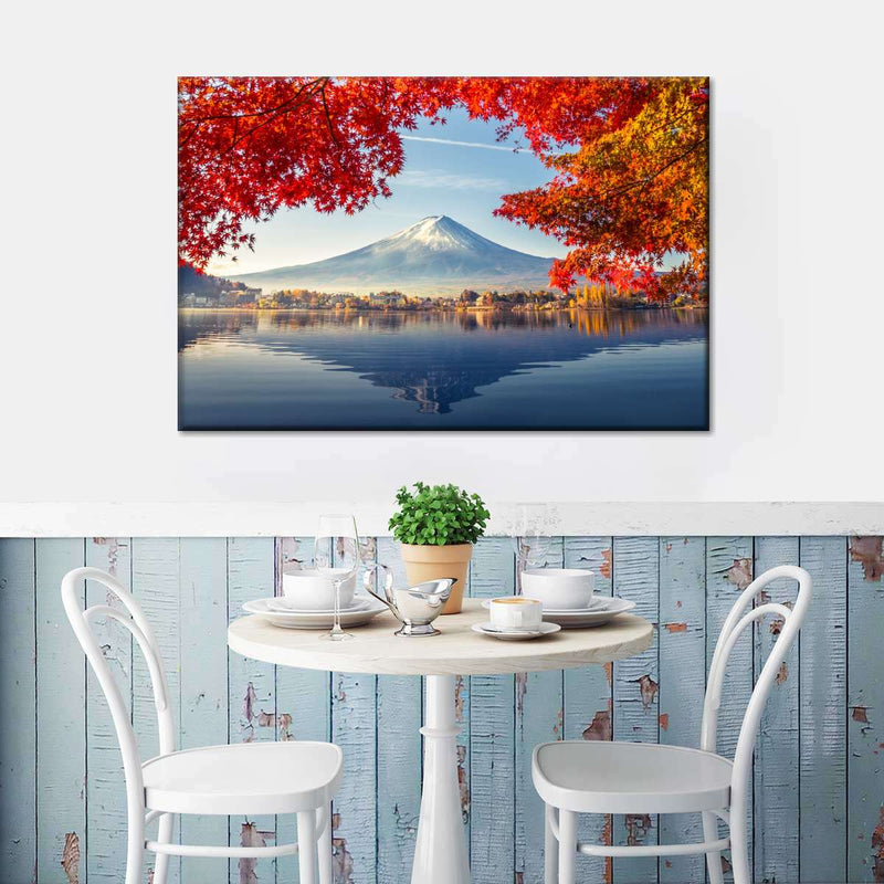 Mount Fuji Autumn Wall Art