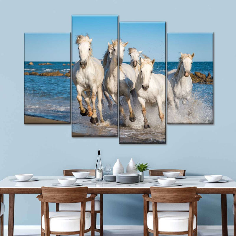 Camargue Horses Wall Art