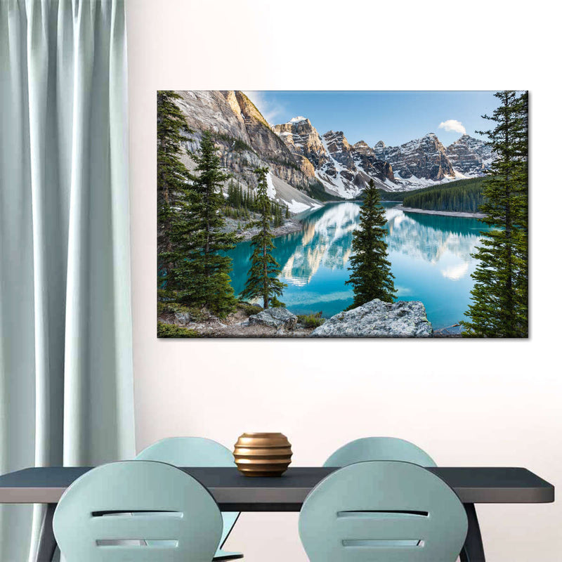 Moraine Lake Reflections Wall Art