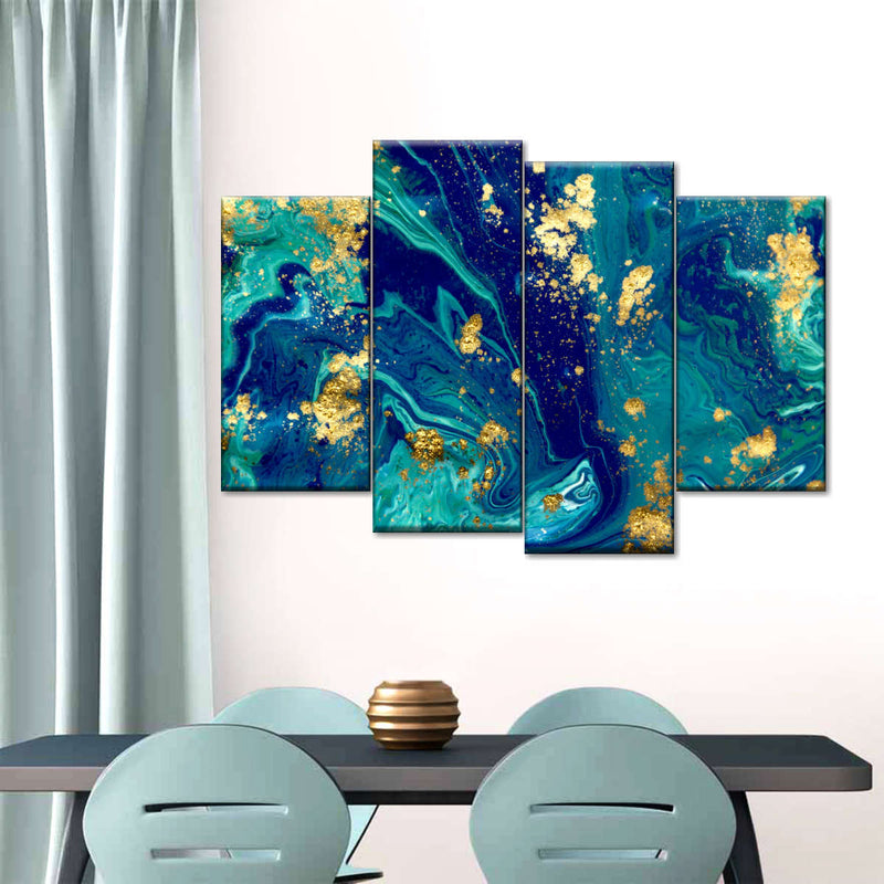 Marble Flow Abstract Wall Art