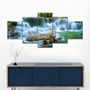 Kanchanaburi Deep Forest Waterfall Wall Art