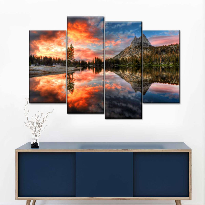 Yosemite Park Sunset Wall Art