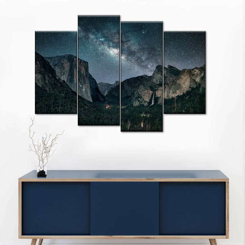 Stargazing At Yosemite Wall Art