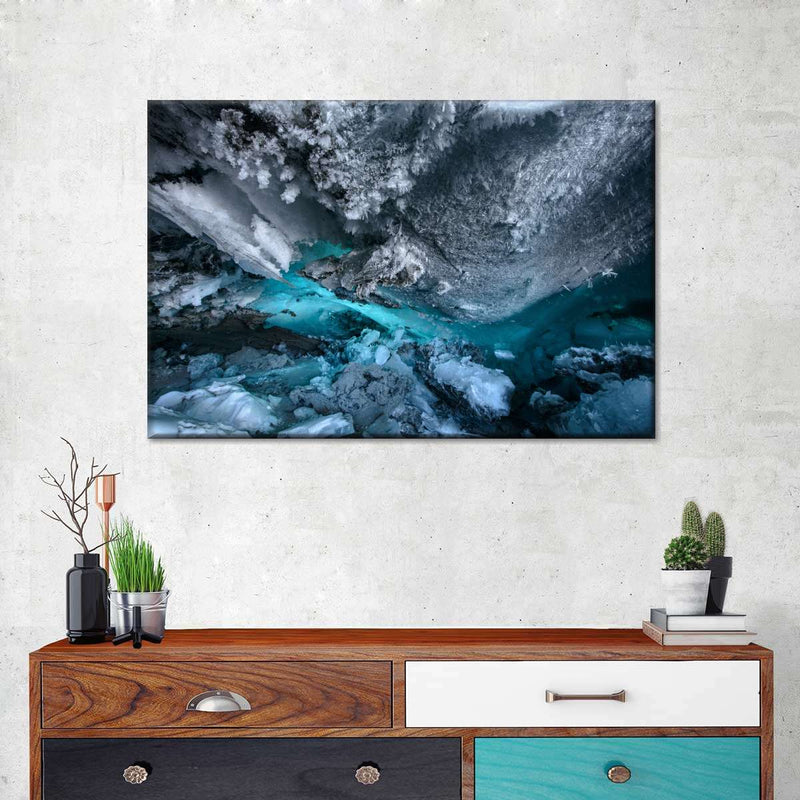 Ice Cave In Matanuska Glacier Wall Art