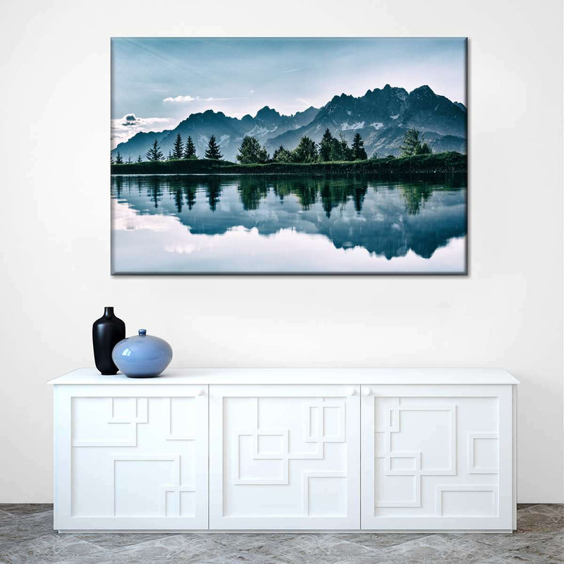 Daylight Mountain Scenery Wall Art