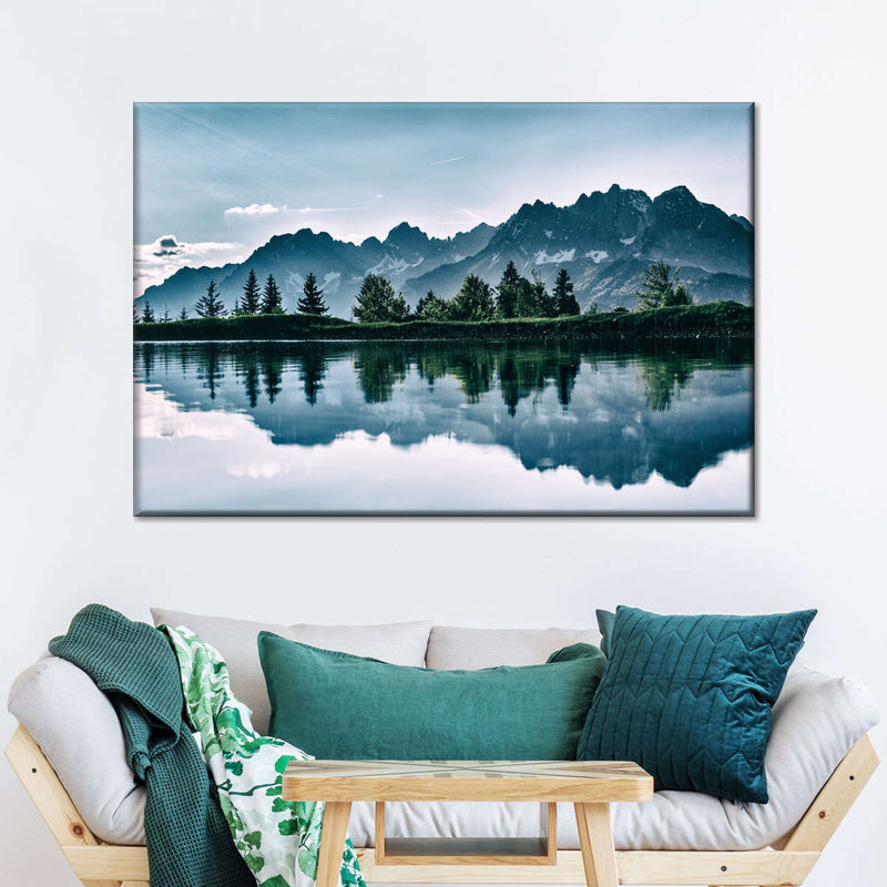 Daylight Mountain Scenery Wall Art