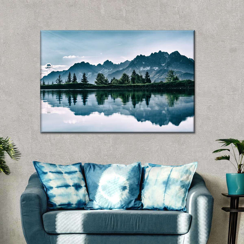 Daylight Mountain Scenery Wall Art