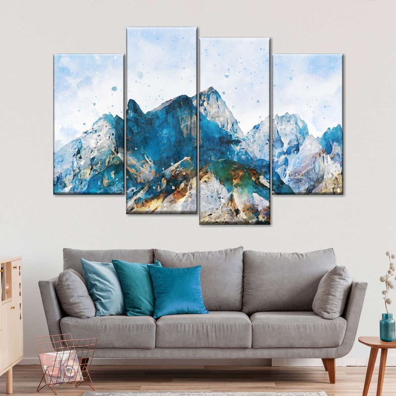 Mountain Scene Wall Art