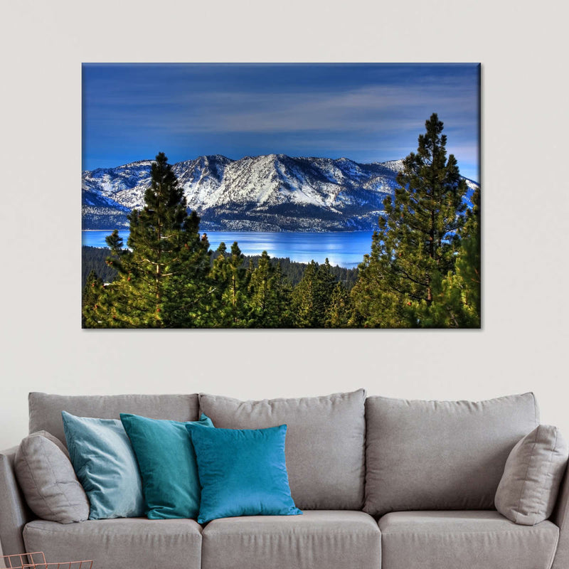 Lake Tahoe Sierra Mountains Wall Art