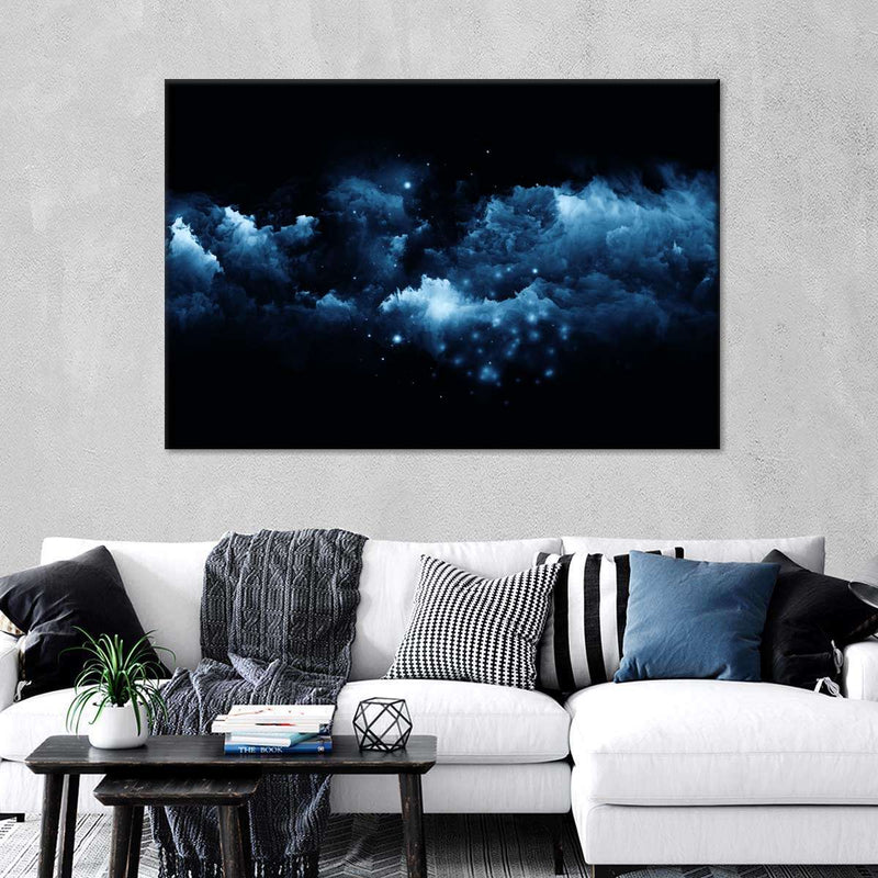 Starry Nighttime Sky Wall Art