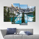 Moraine Lake Reflections Wall Art