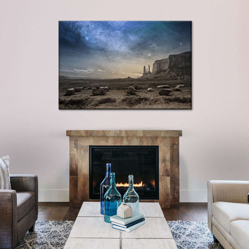 Simple Night Sky Wall Art