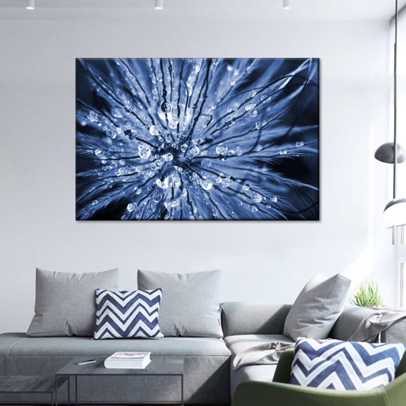 Abstract Flower Head Wall Art