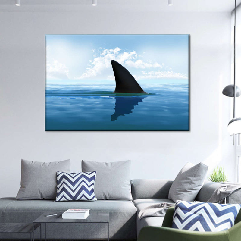 Shark Fin Wall Art