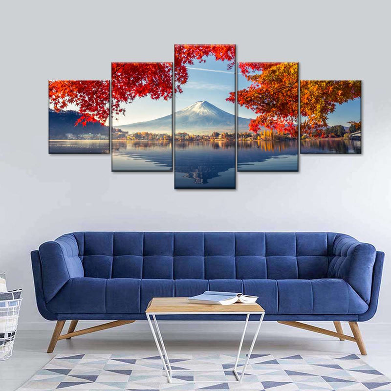 Mount Fuji Autumn Wall Art