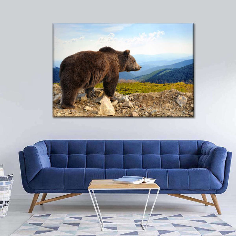 Mountain Bear Wall Art