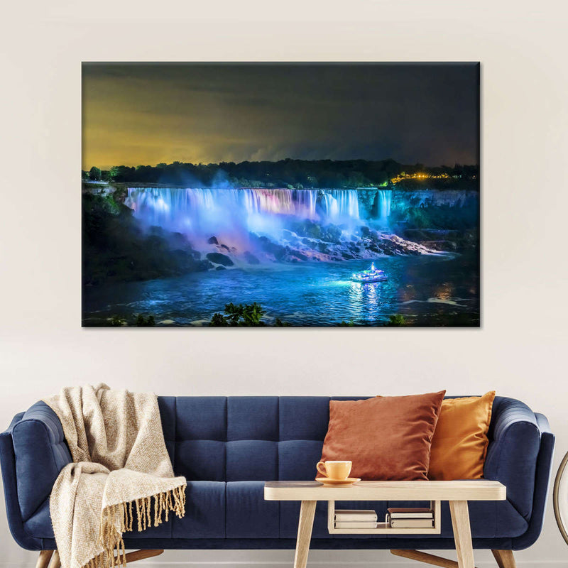 Colorful Niagara Falls Wall Art