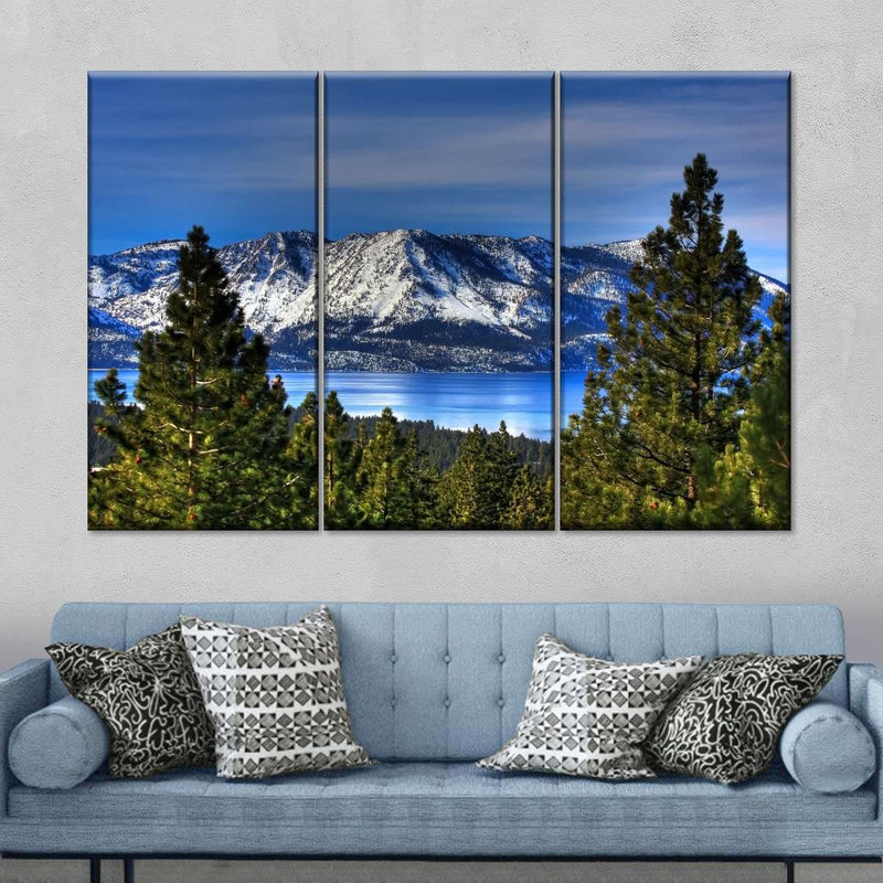 Lake Tahoe Sierra Mountains Wall Art