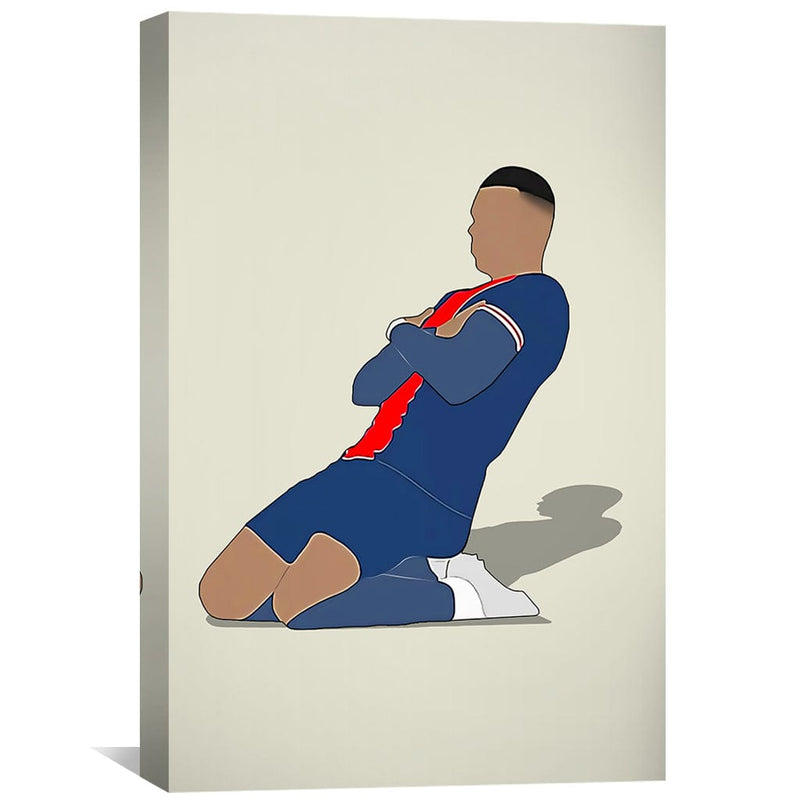 Mbappe Slide Canvas