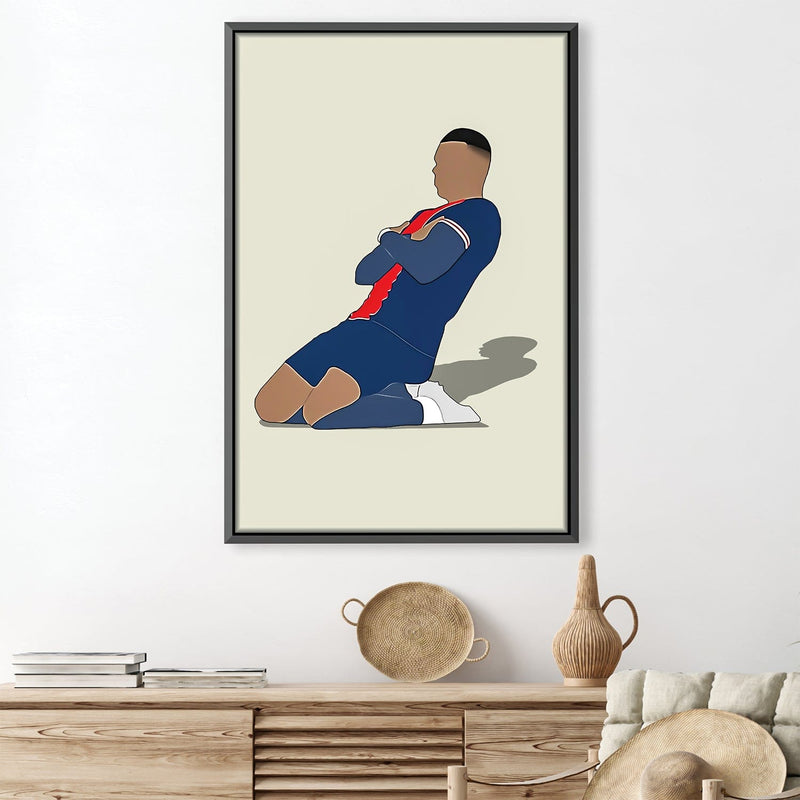 Mbappe Slide Canvas