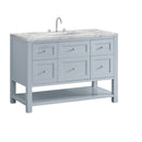 James Martin Breckenridge 48" Single Bathroom Vanity, Serenity Blue