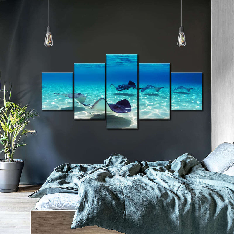 Grand Cayman Stingrays Wall Art