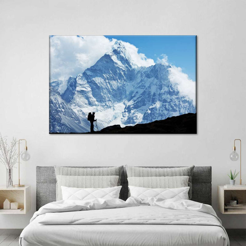 Mount Everest Mountaineer Wall Art