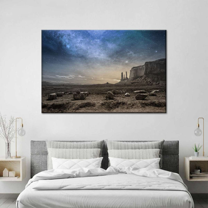 Simple Night Sky Wall Art