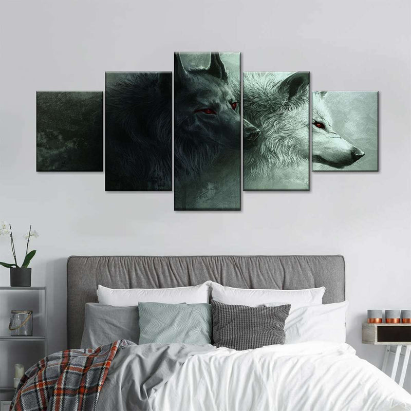 Sinister Wolves Wall Art