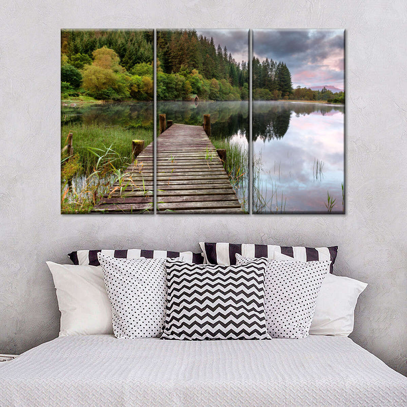 Loch Ard Boathouse Wall Art