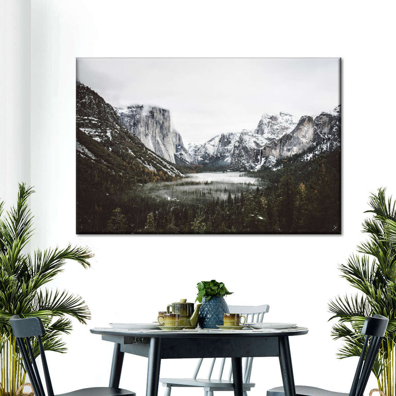 Yosemite Winter Magic Wall Art