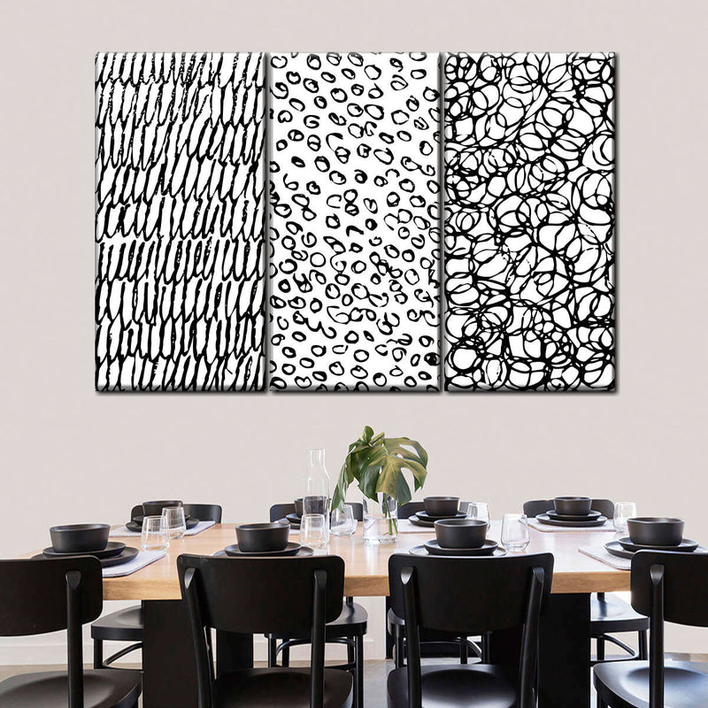 Patterned Simple Abstract Wall Art