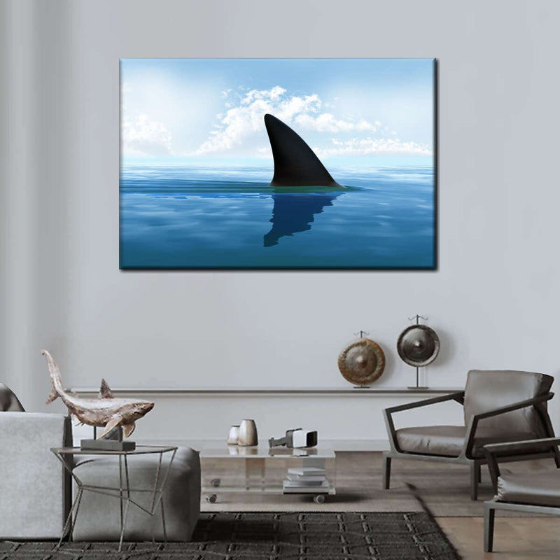 Shark Fin Wall Art