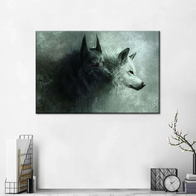 Sinister Wolves Wall Art