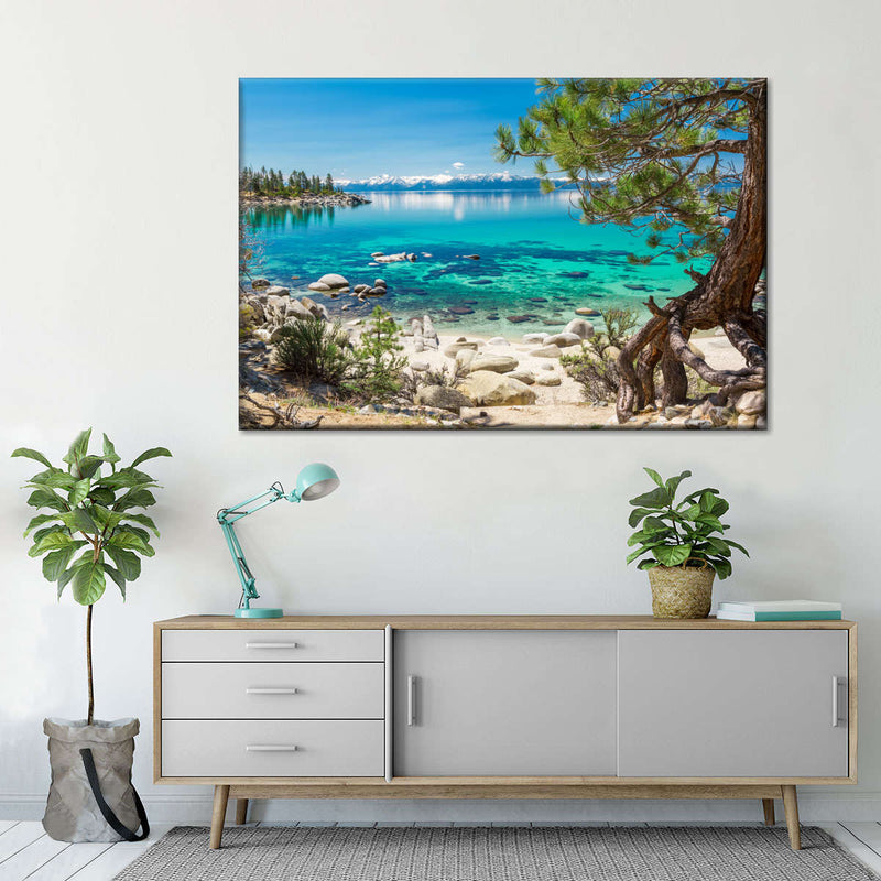 Turquoise Lake Tahoe Wall Art