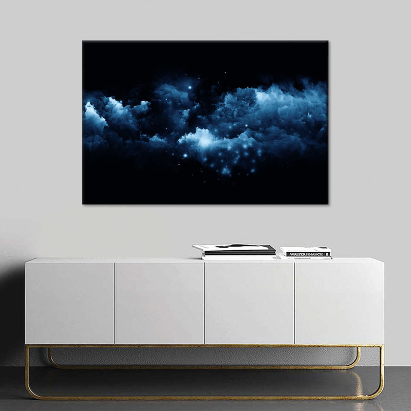 Starry Nighttime Sky Wall Art