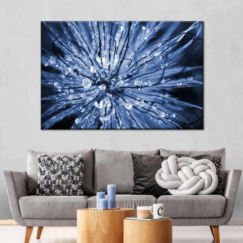 Abstract Flower Head Wall Art