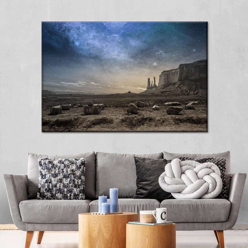 Simple Night Sky Wall Art