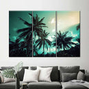 Retro Style Palm Trees Wall Art