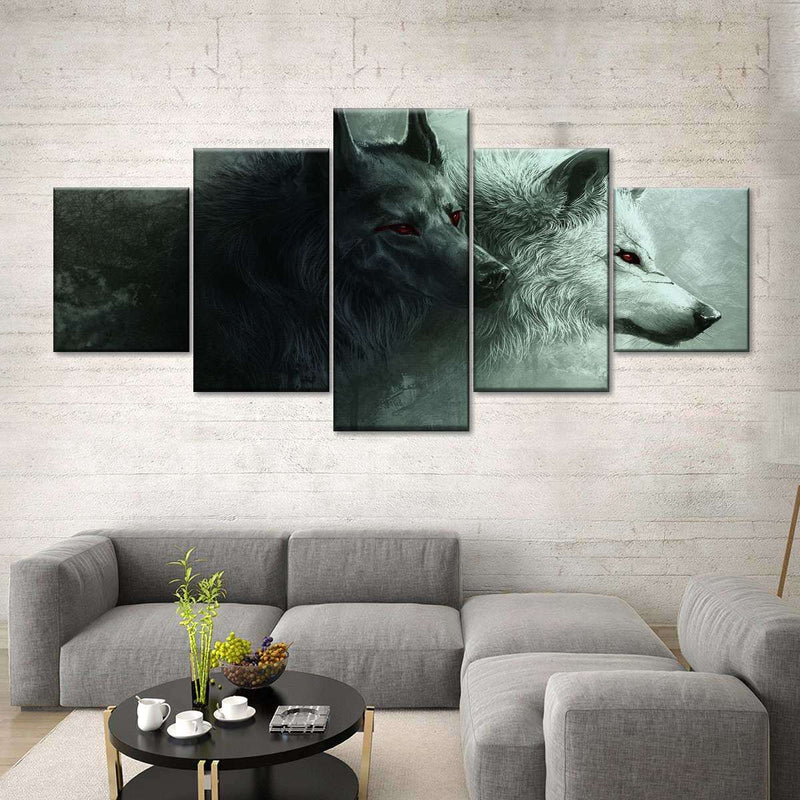 Sinister Wolves Wall Art