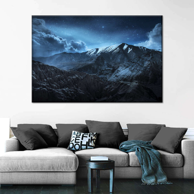 Ladakh Night Time Sky Wall Art