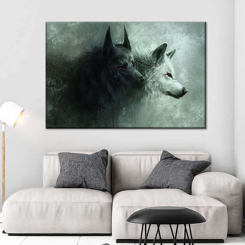 Sinister Wolves Wall Art