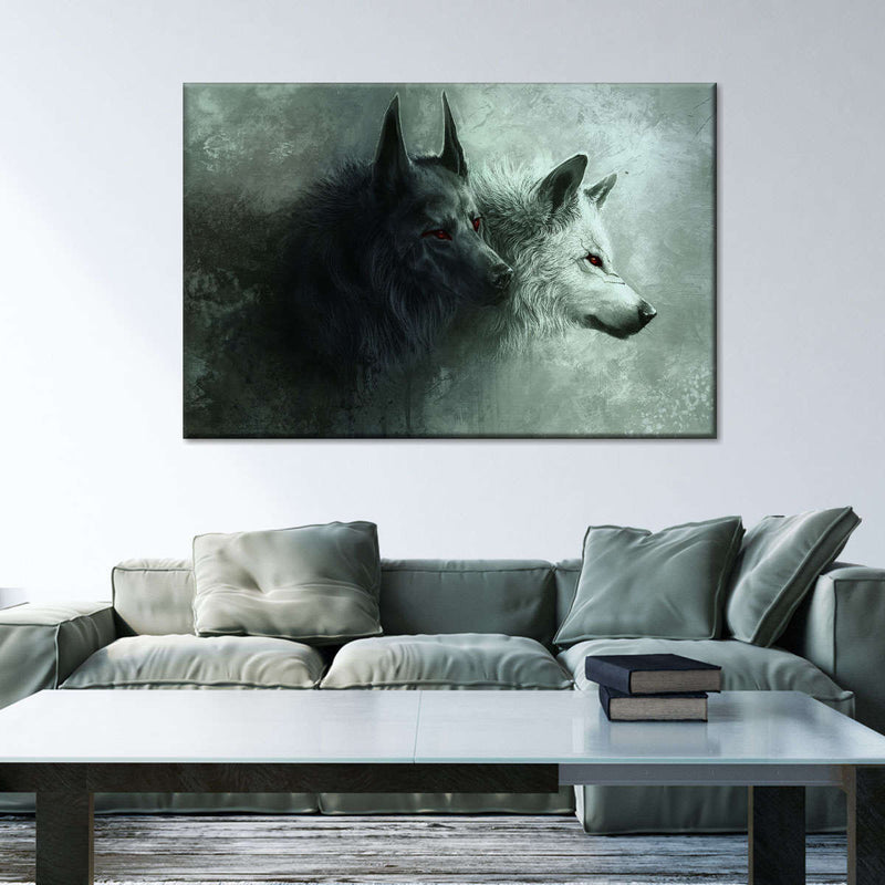 Sinister Wolves Wall Art