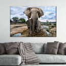 Safari Elephants Wall Art