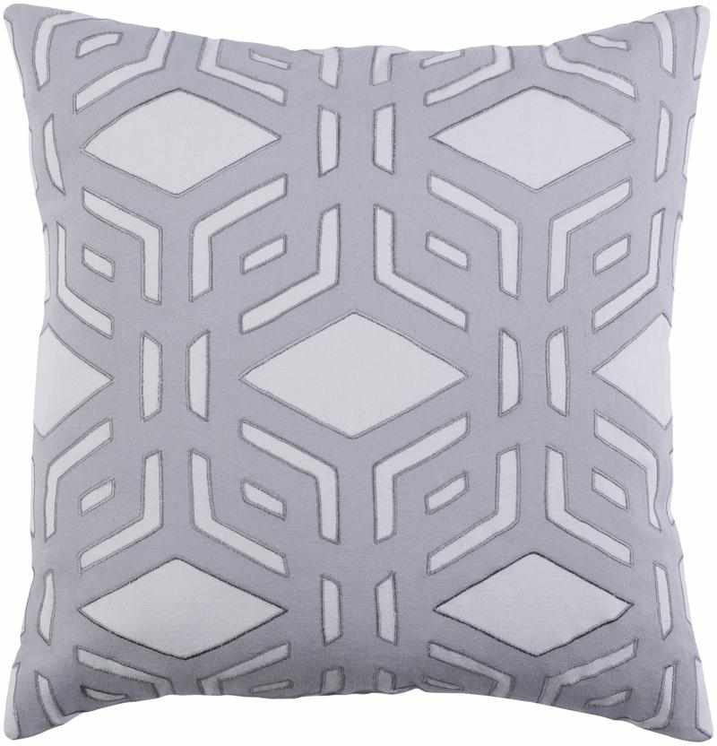 Leersum Medium Gray Pillow Cover