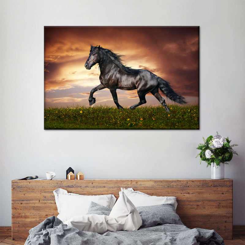 Baroque Horse Wall Art