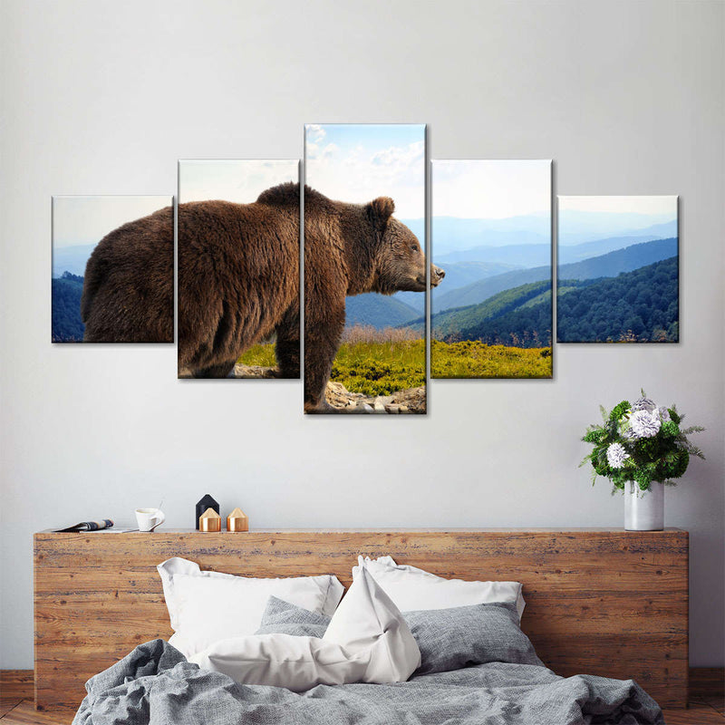 Mountain Bear Wall Art