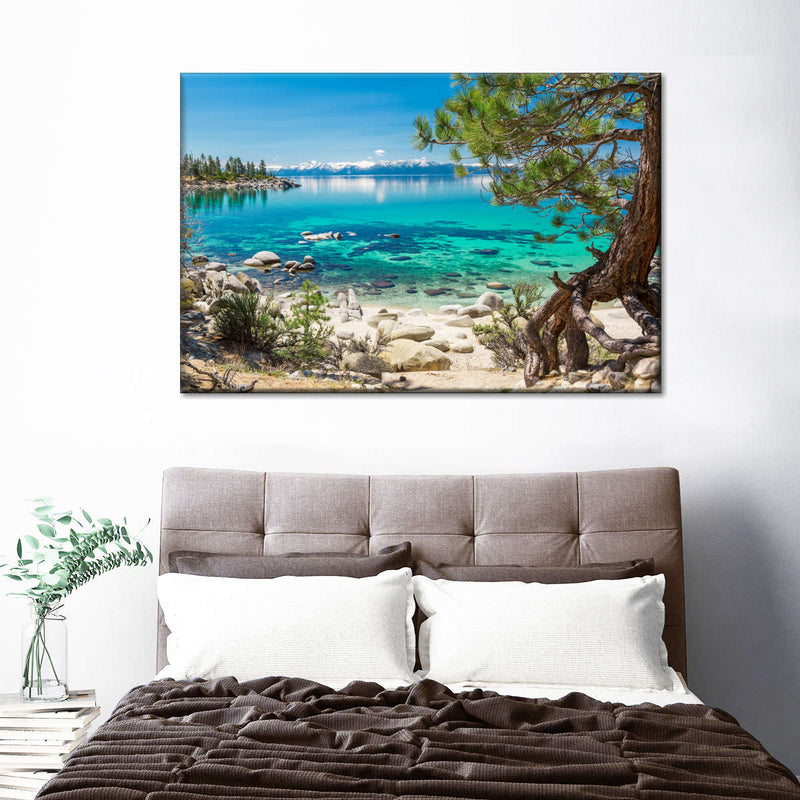 Turquoise Lake Tahoe Wall Art