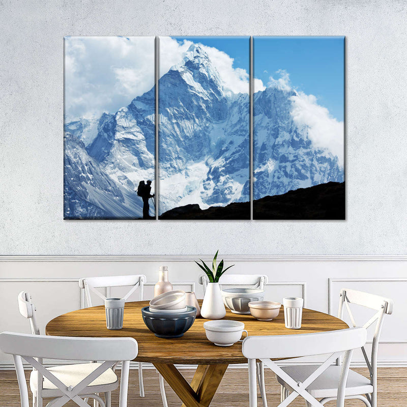 Mount Everest Mountaineer Wall Art