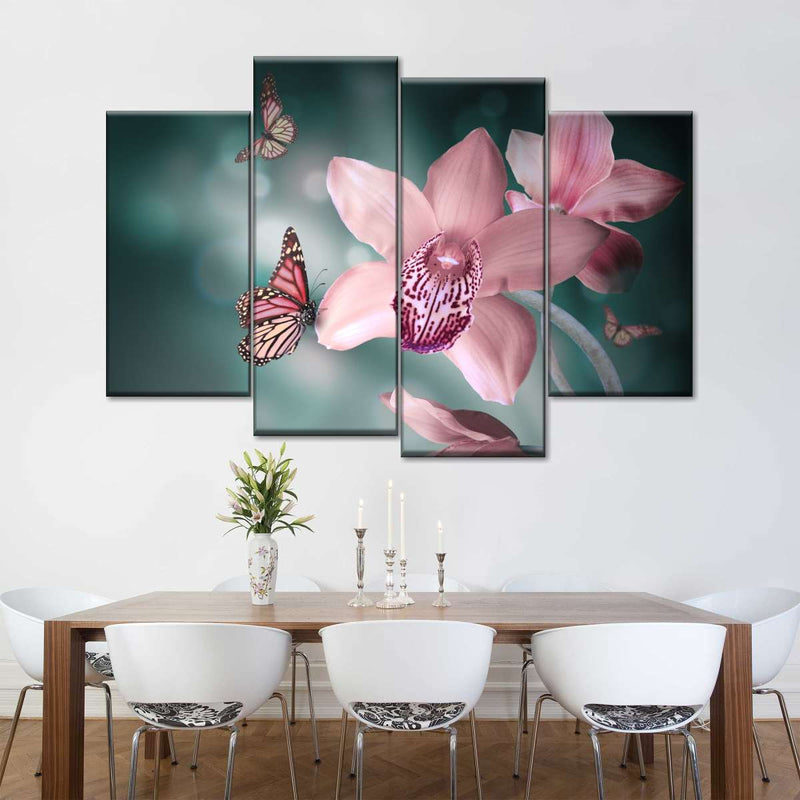 Butterfly Orchid Wall Art